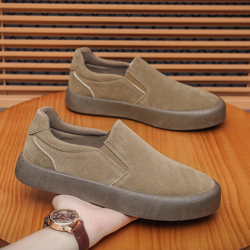 Casual Shoes Fashion Platform Slip on Loafers Business Formal Trendy Casual