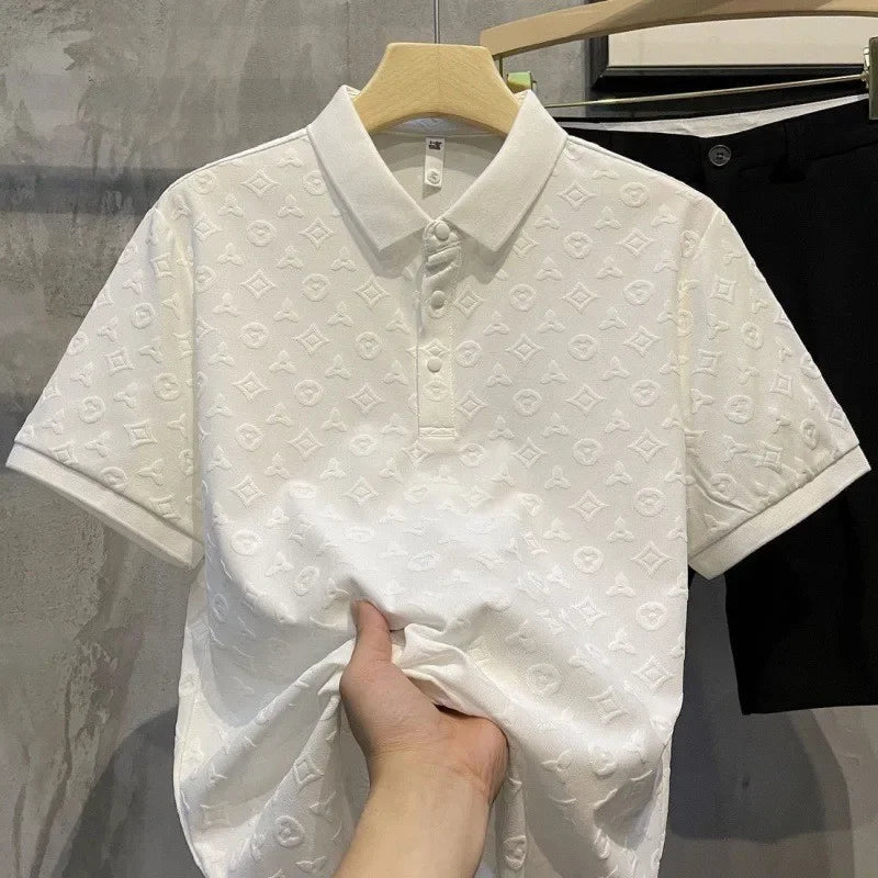 Summer New Men's Polo T-Shirt Male Brand Clothes