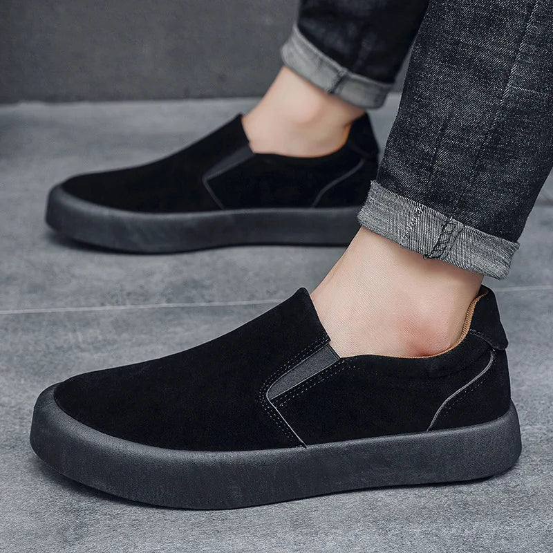 Casual Shoes Fashion Platform Slip on Loafers Business Formal Trendy Casual
