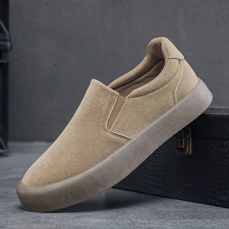 Casual Shoes Fashion Platform Slip on Loafers Business Formal Trendy Casual