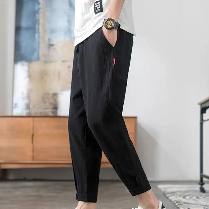 Lorant – Men’s Cotton & Linen Harem Pants