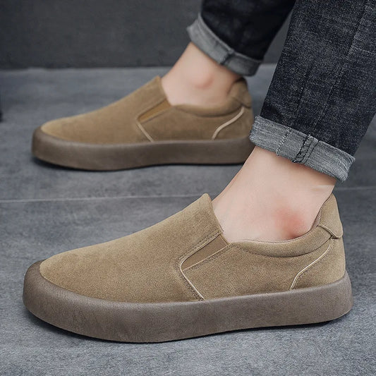 Casual Shoes Fashion Platform Slip on Loafers Business Formal Trendy Casual