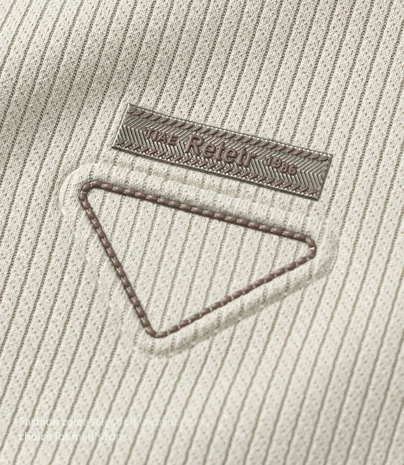 Lorant – Men’s Layered Long Sleeve Polo Shirt