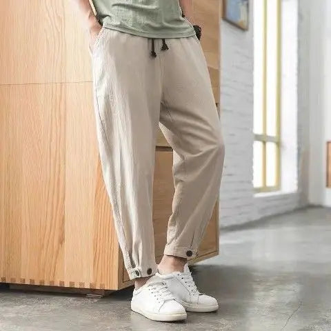 Lorant – Men’s Cotton & Linen Harem Pants