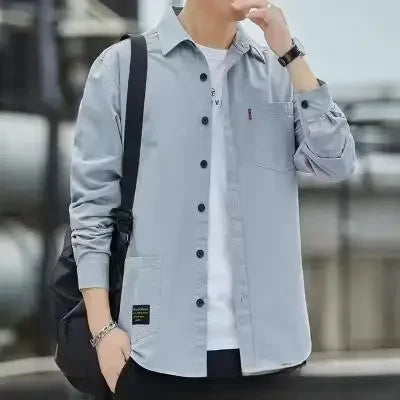 Lorant – Men’s Vintage Casual Loose-Fit Shirt Jacket
