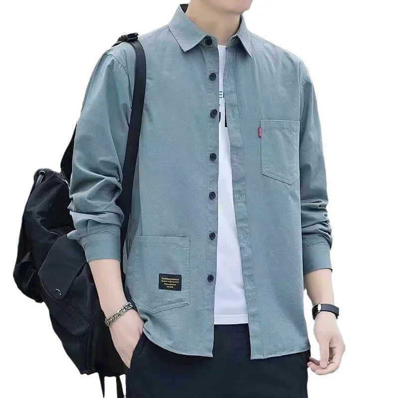 Lorant – Men’s Vintage Casual Loose-Fit Shirt Jacket