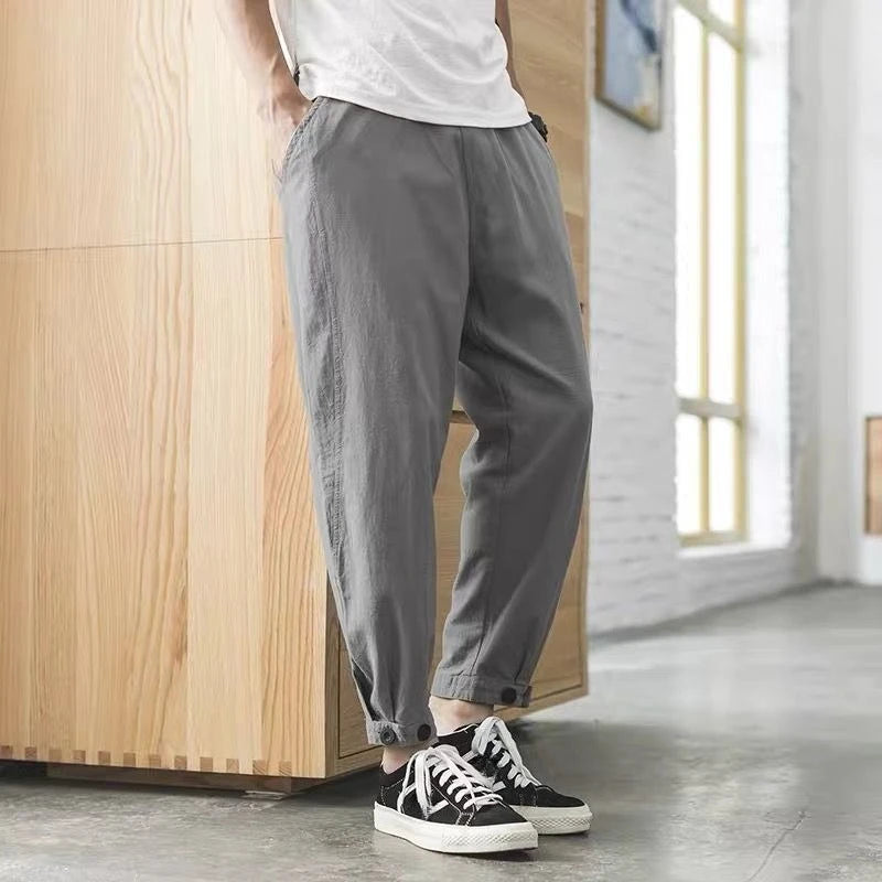 Lorant – Men’s Cotton & Linen Harem Pants