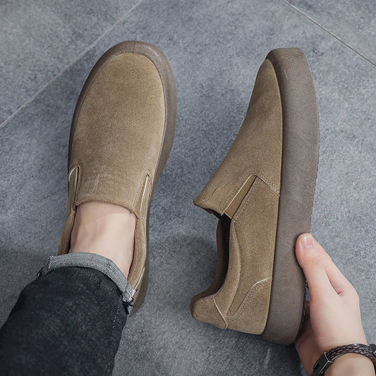 Casual Shoes Fashion Platform Slip on Loafers Business Formal Trendy Casual