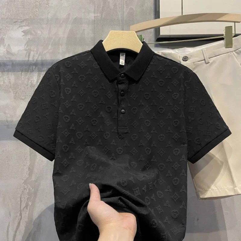 Summer New Men's  Polo T-Shirt Male Brand Clothes