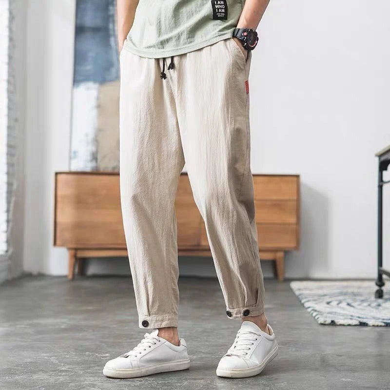 Lorant – Men’s Cotton & Linen Harem Pants