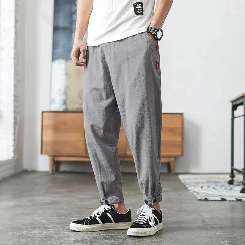 Lorant – Men’s Cotton & Linen Harem Pants